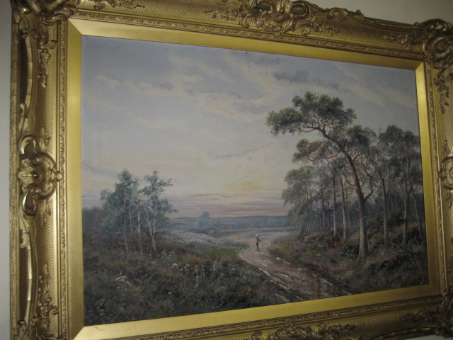Oil On Canvas By Arthur James Lewis