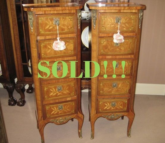 Pair Of Louis XV Style Semaniers  (SOLD)