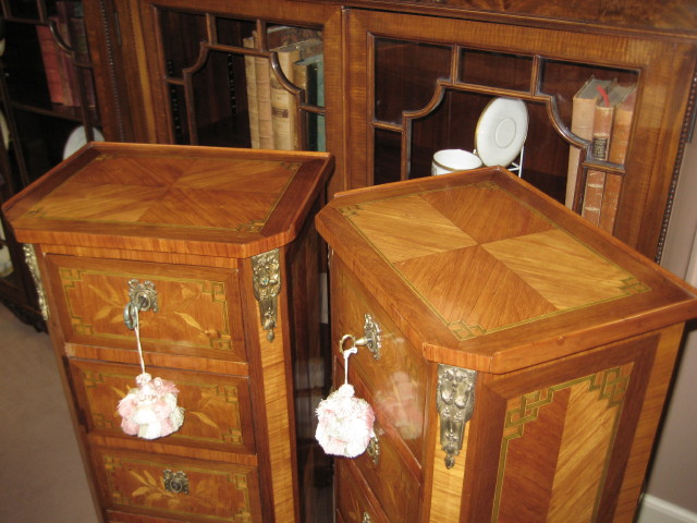 Pair Of Louis XV Style Semaniers  (SOLD)