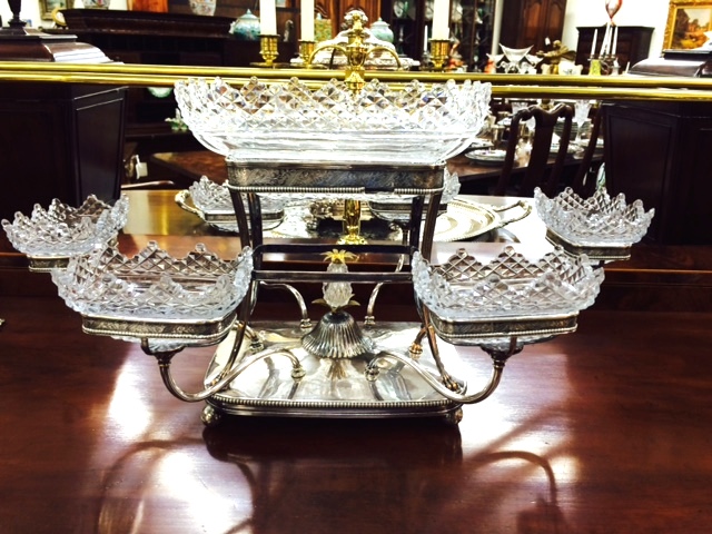 Sheffield Silver Plated Epergne