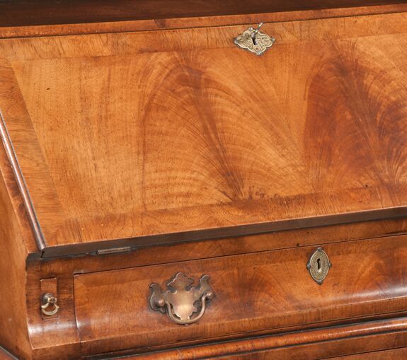 Queen Anne Walnut Slant Top Desk  (SOLD)