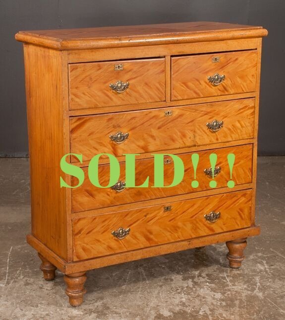 English Pine Chest  (SOLD)