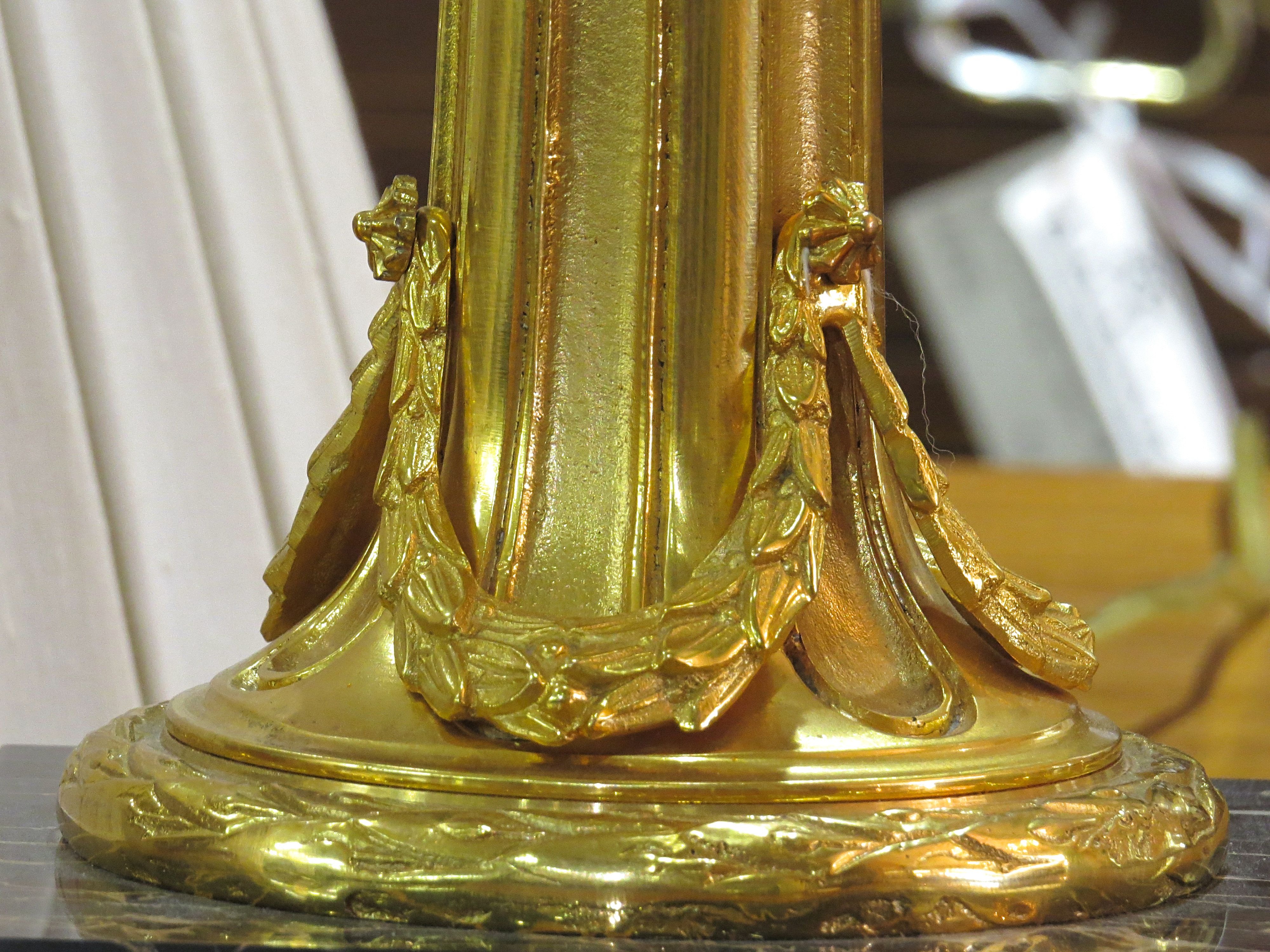 A Dore Bronze Lamp