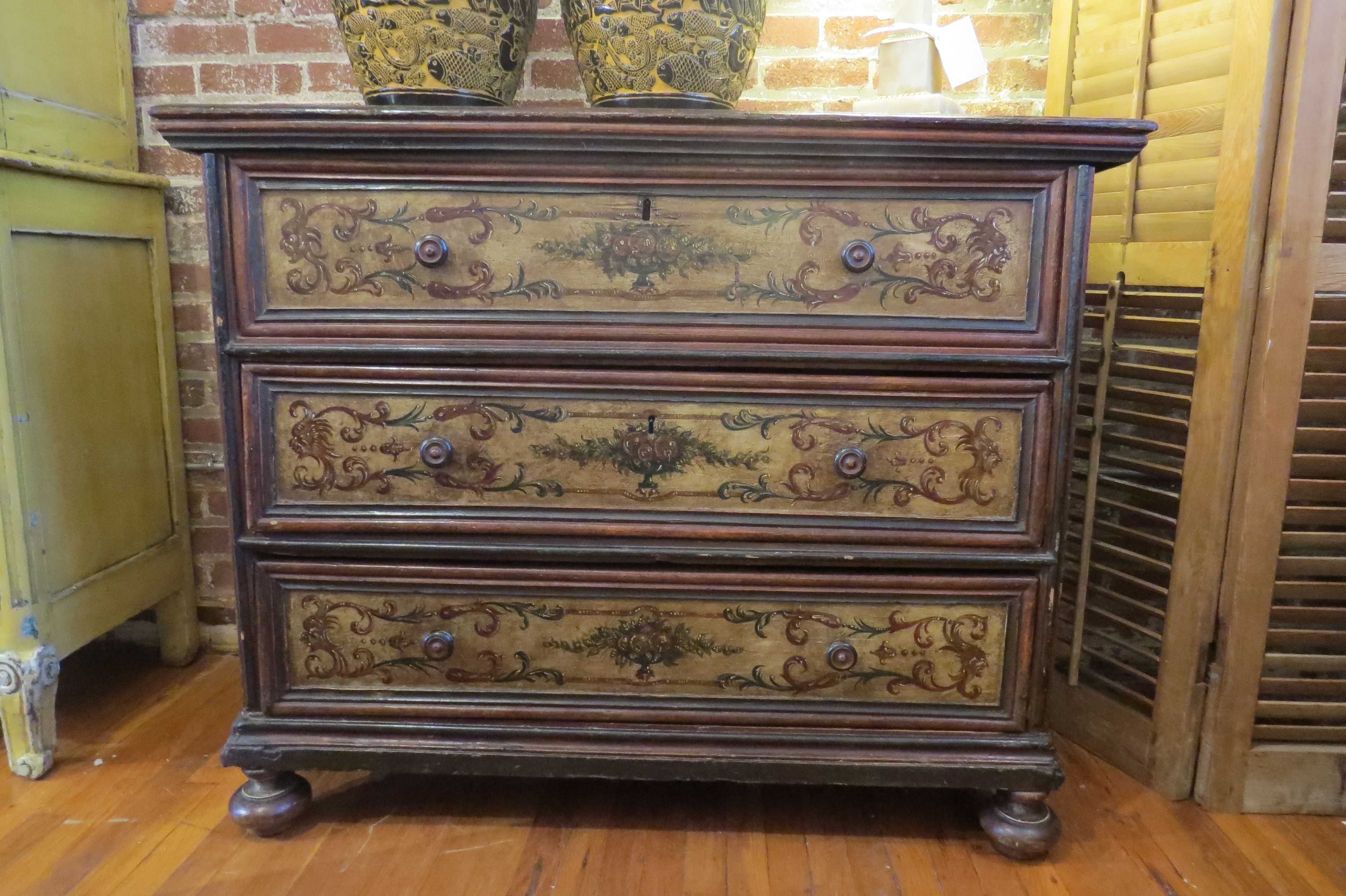 Italian Chest with Blanket Box Top