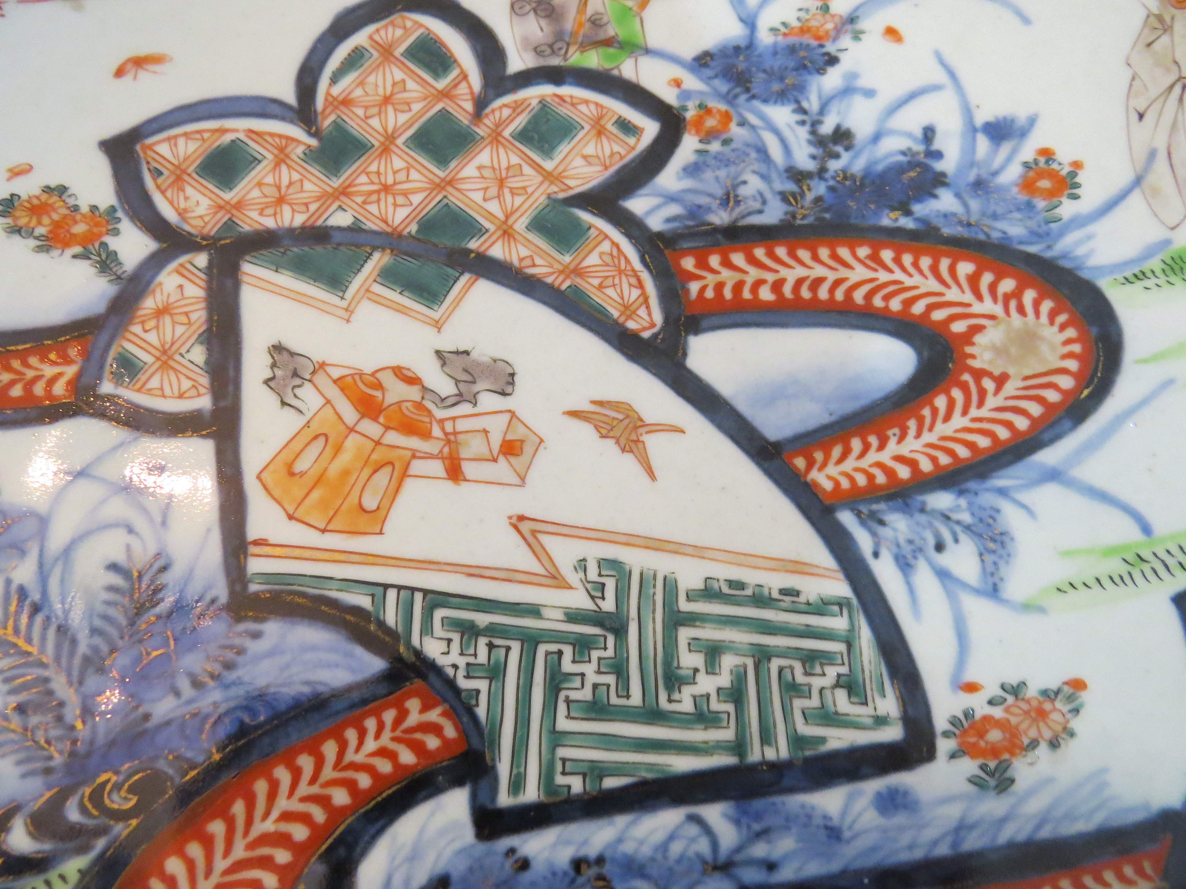 Chinese Porcelain Charger in the Imari Style