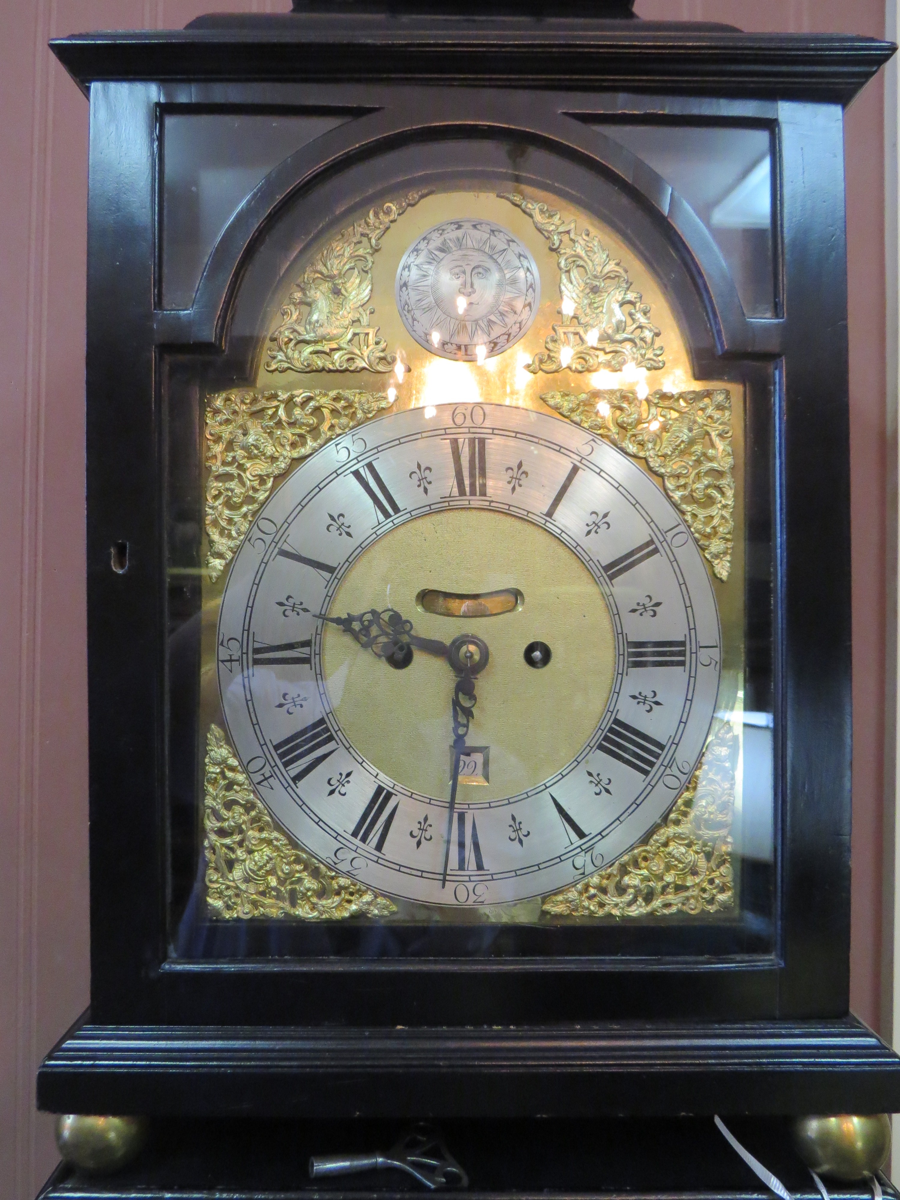 Georgian Double Fusee Striking Bracket Clock