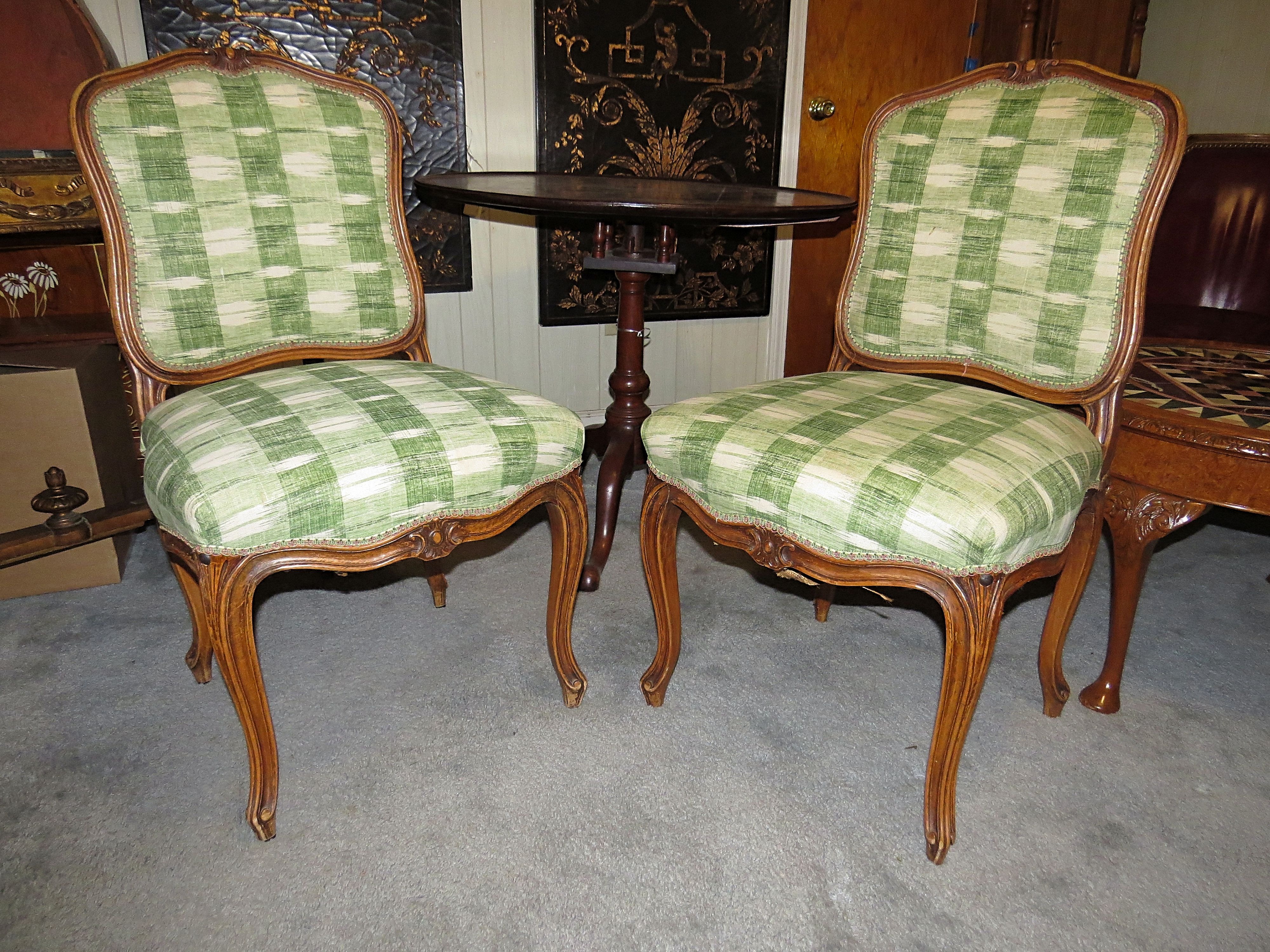 Set of 10 French Style Side Chairs