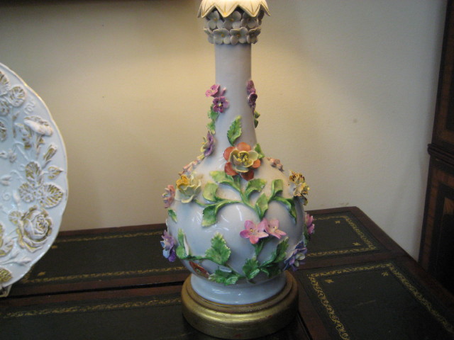 Dresden Porcelain Lamp