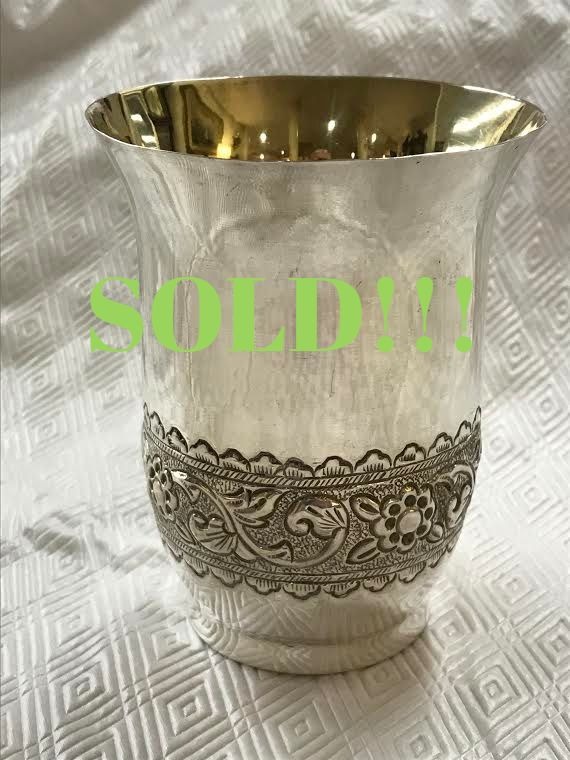 A Collection of Six Gorham Sterling Silver Mint Julep Cups  (SOLD)