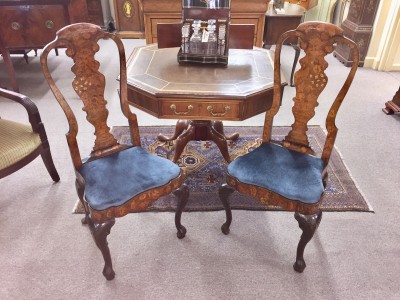 Dutch Marquetry Chairs