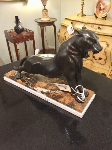 Bronze Sculpture of a Panther  (SOLD)