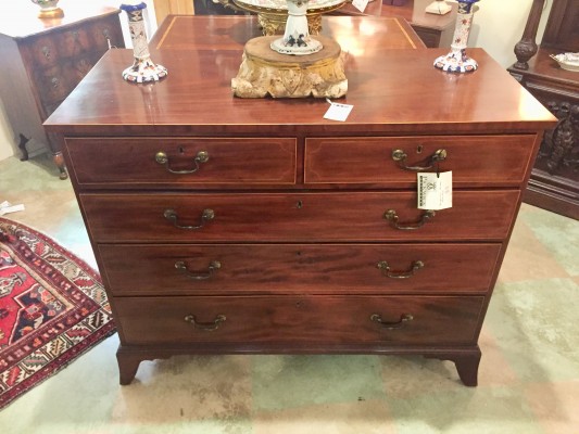 English Chippendale Mahogany Chest