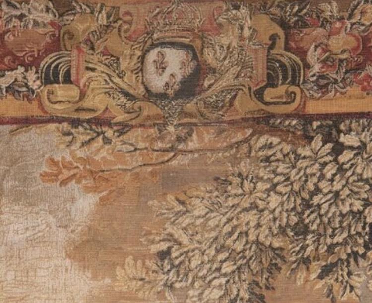 Hanging Tapestry with a Battle Scene