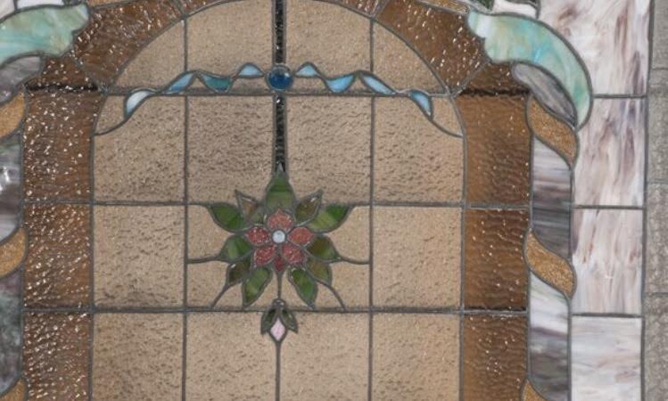 Exceptional Leaded Glass Window